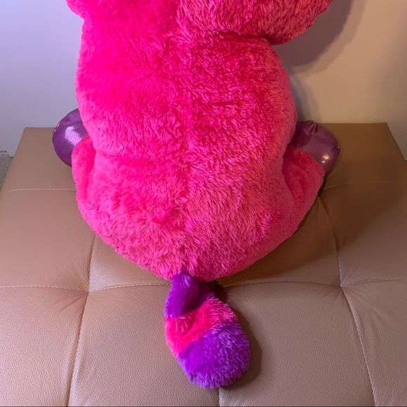 Jumbo PLUSH Raccoon Zara Stuffed Animal by HugFun - Picture 9 of 11